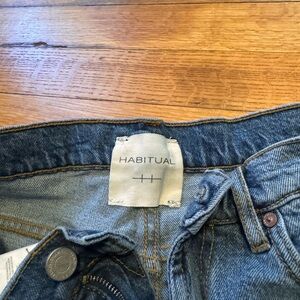 Habitual Women's Blue Straight Leg Jeans